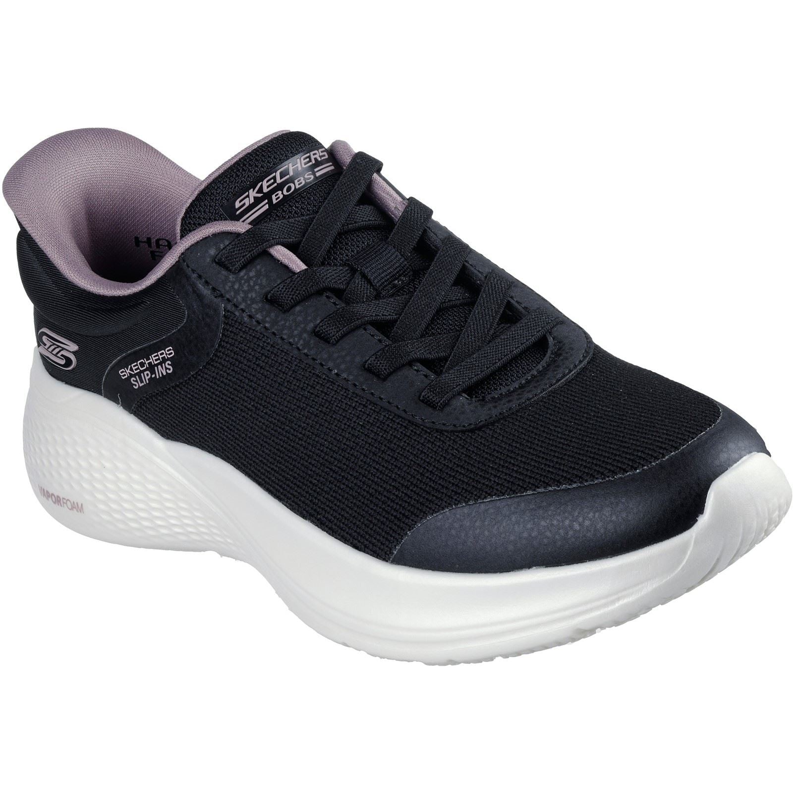 Skechers BOBS Infinity Vapor Glow Synthetic Women's Black Trainers