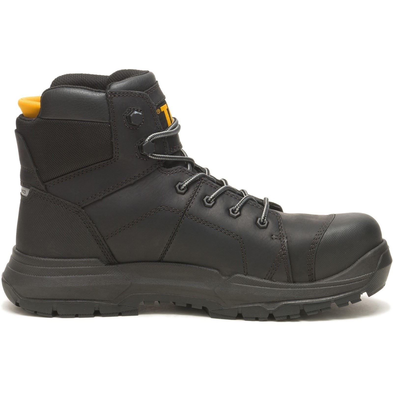 Caterpillar Crossrail 2.0 Leather Black Safety Boots