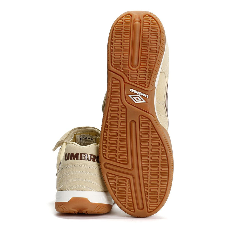 Umbro Speciali TR Suede Cream/Dark Brown/White Trainers