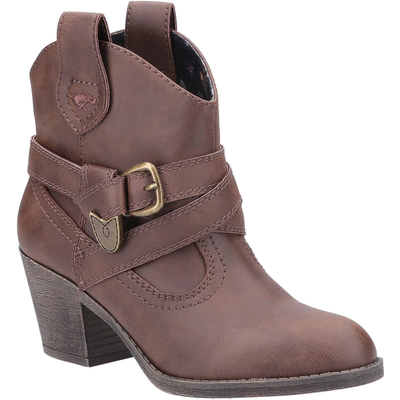 Rocket Dog Satire Synthetic Women's Brown Boots