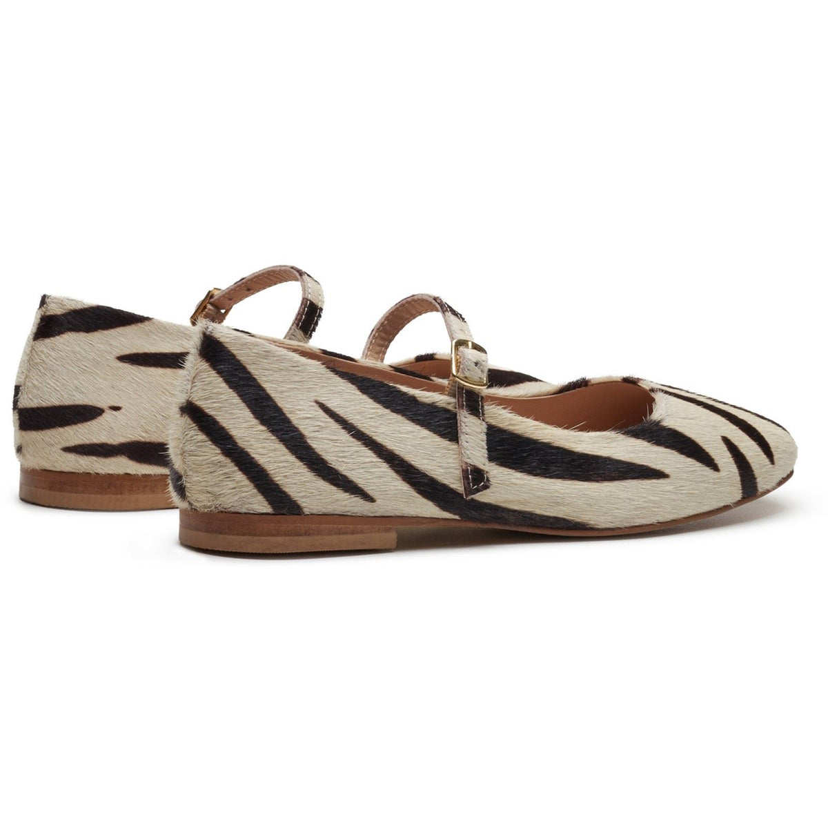 Hush Puppies Pasha Leather Women's Zebra Shoes
