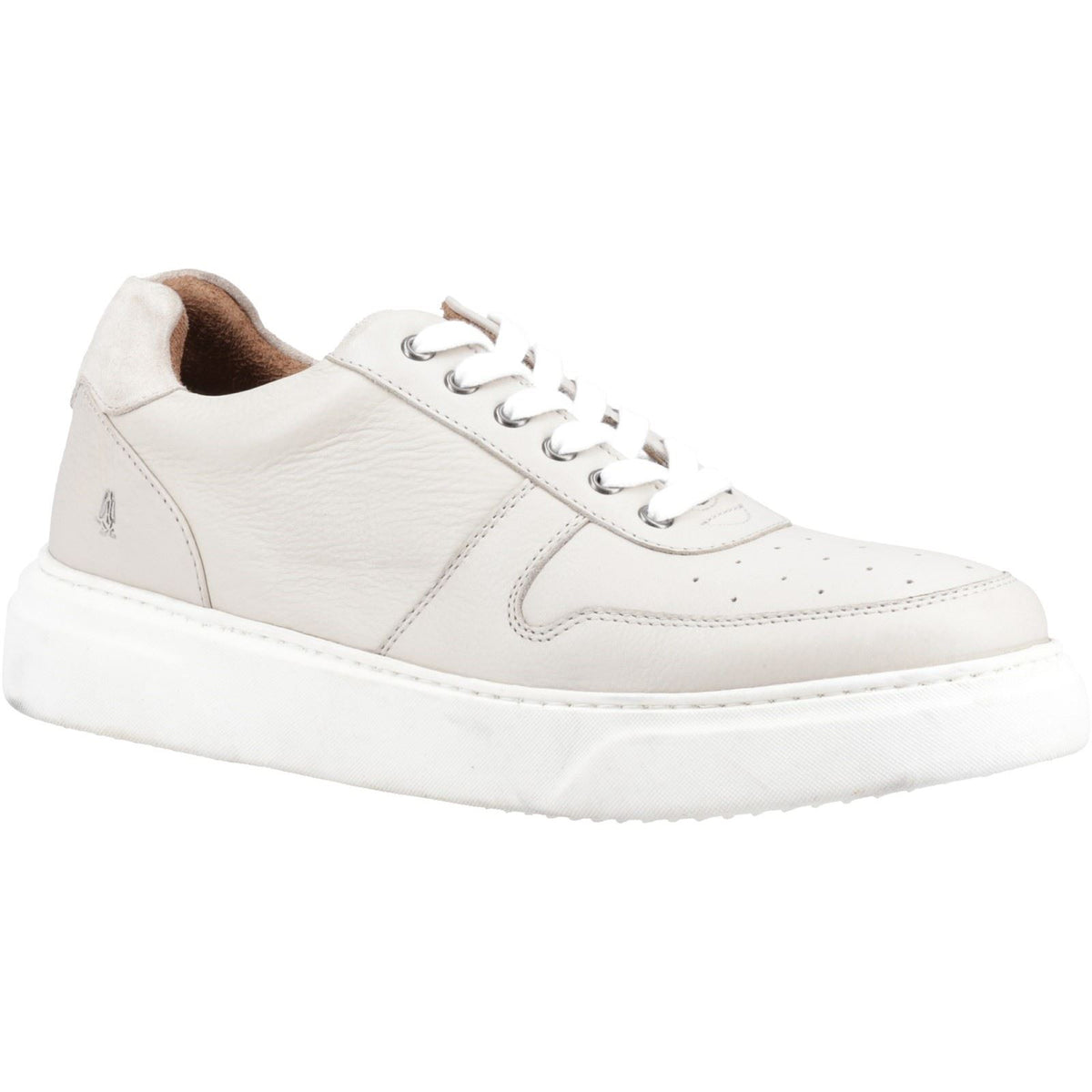 Hush Puppies Wyatt Leather Men's White Trainers