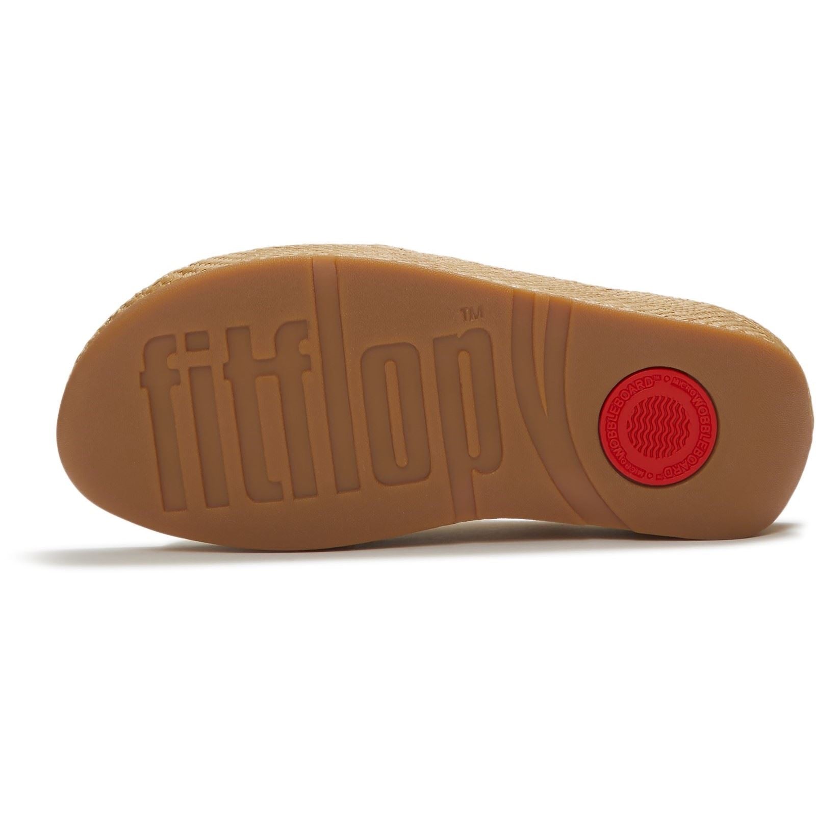 Fitflop Lulu Lux Graphic-Weave Suede Women's Cappuccino Sandals