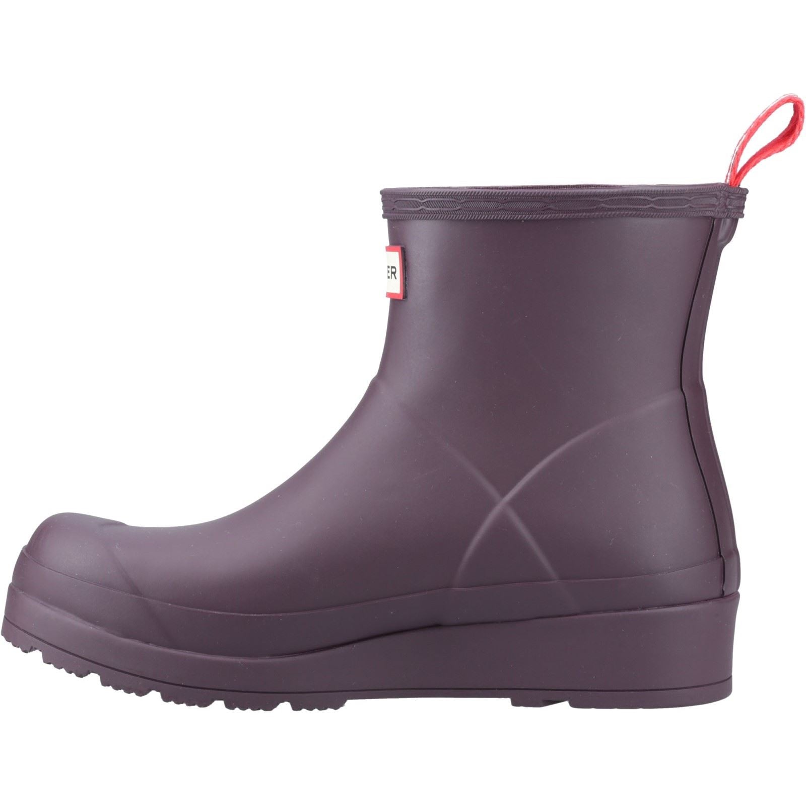 Hunter Play Short Rubber Women's Purple Wellington Boots