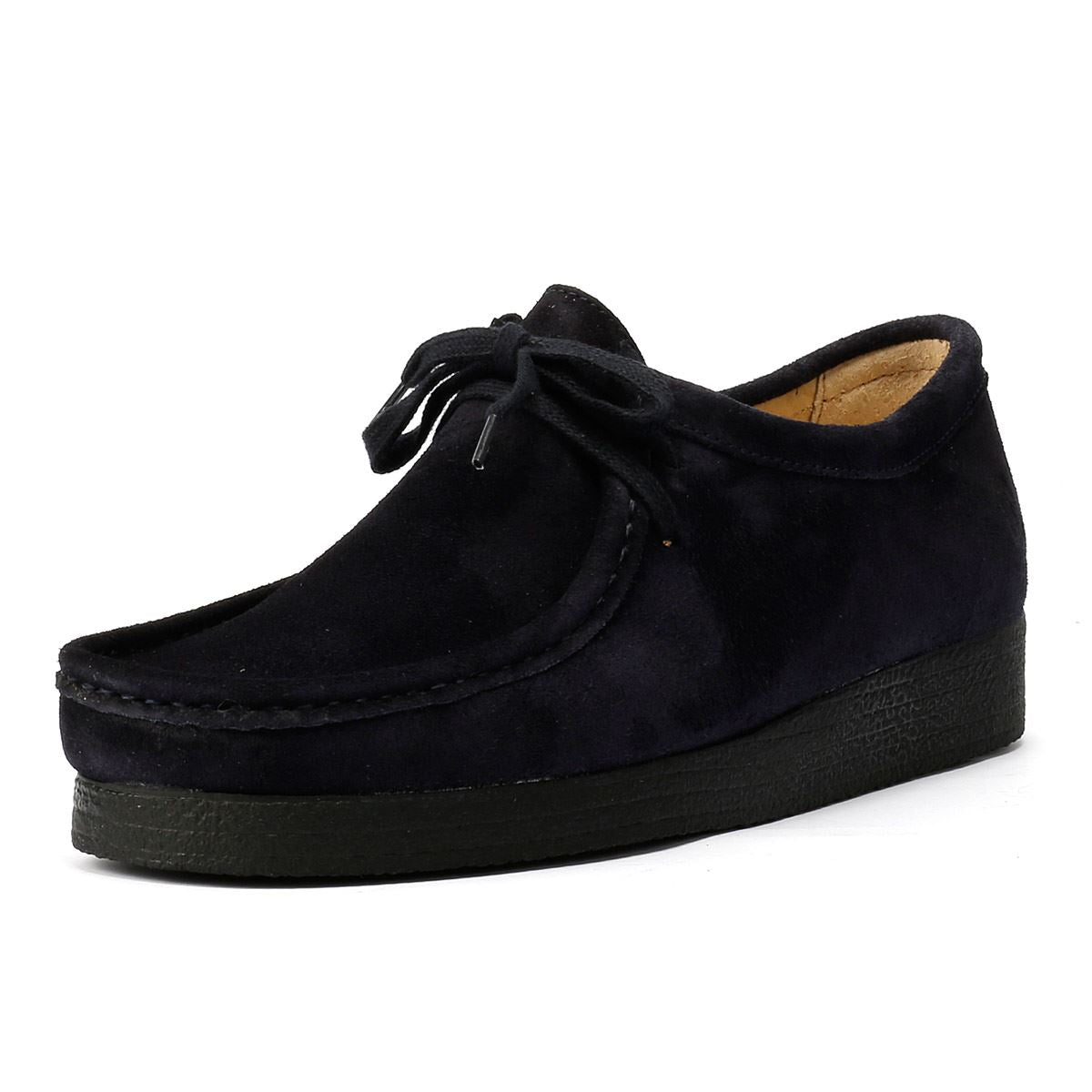 Tower London Apache Suede Men's Navy Shoes