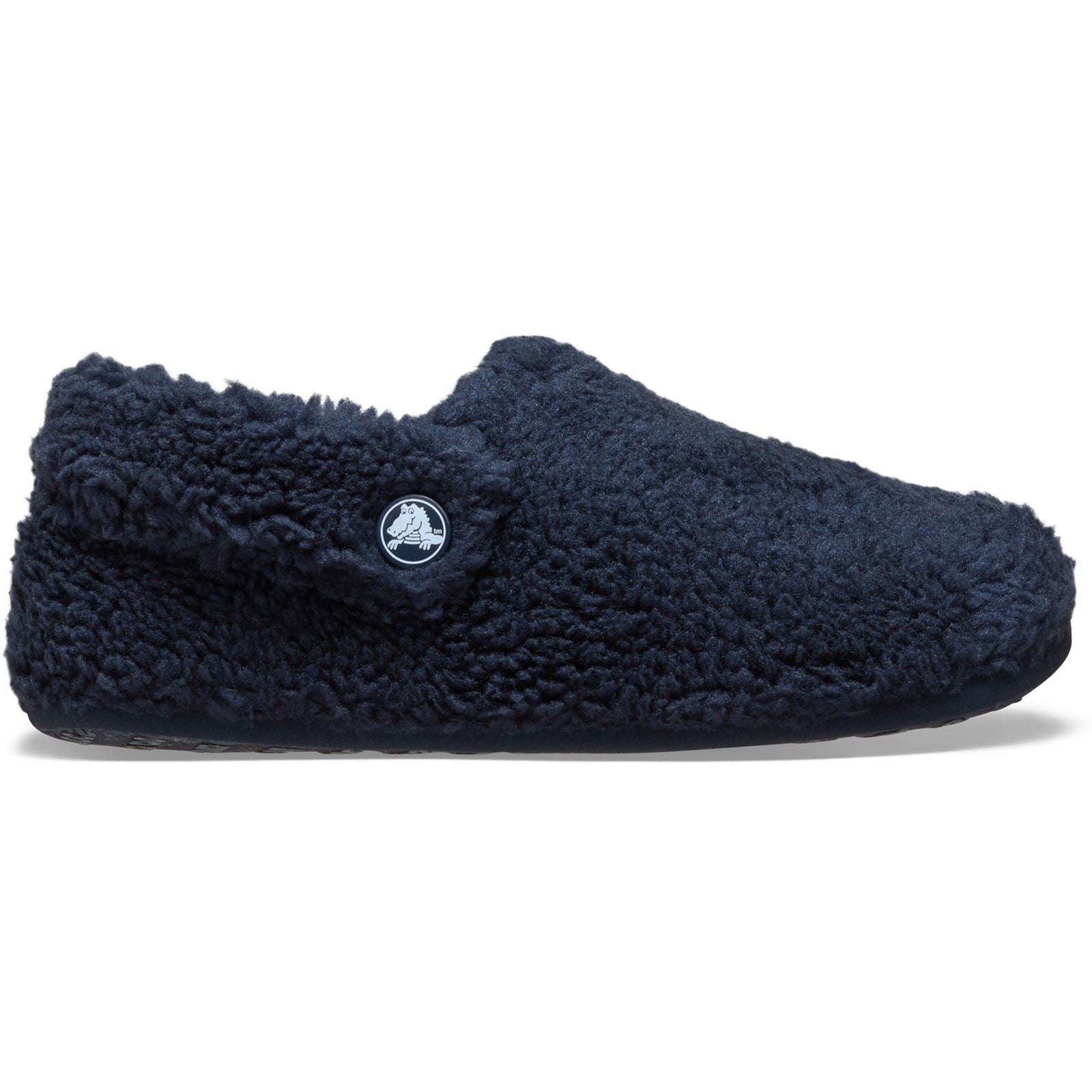 Crocs Classic Cozzzy Polyester Navy Slippers