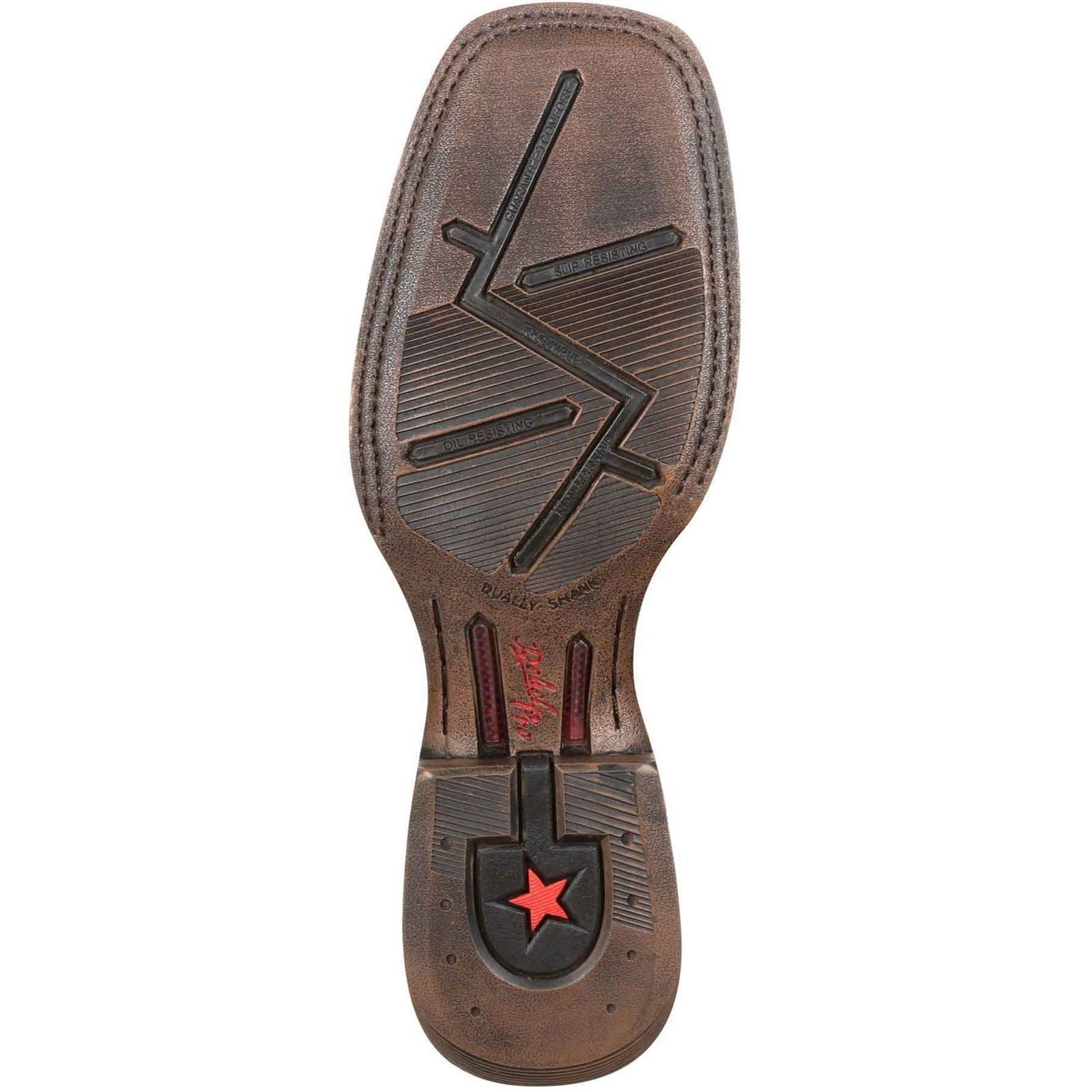 Durango Rebel Pro Leather Men's Belgian Brown/Denim Blue Boots