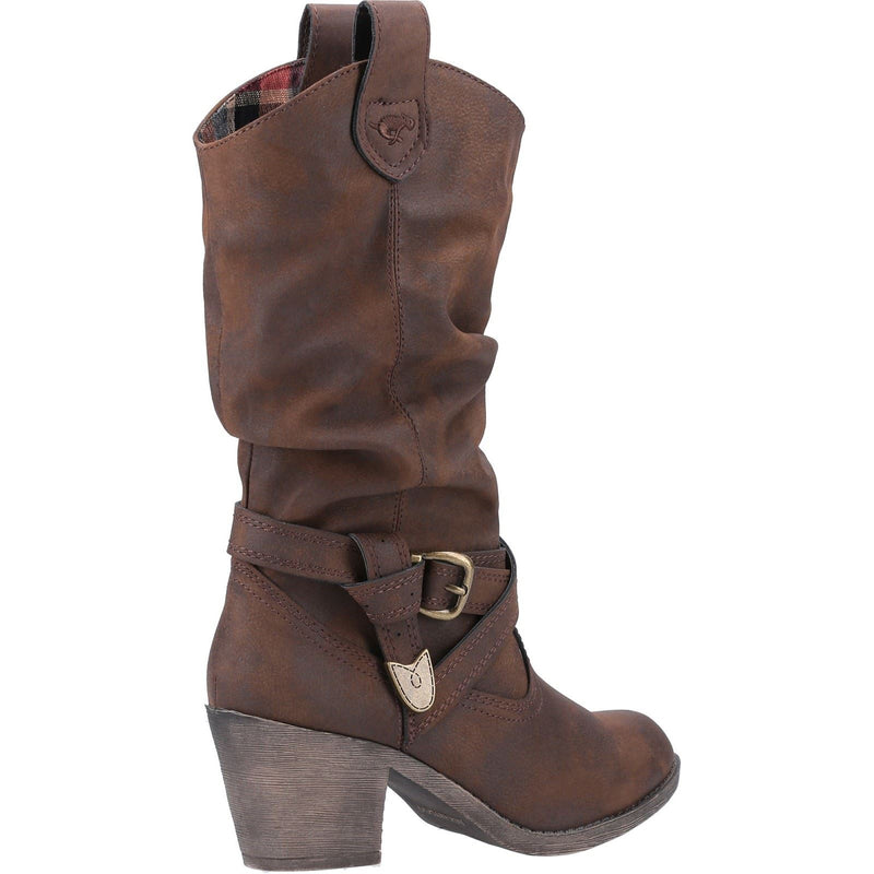 Rocket Dog Sidestep Synthetic Women's Brown Boots