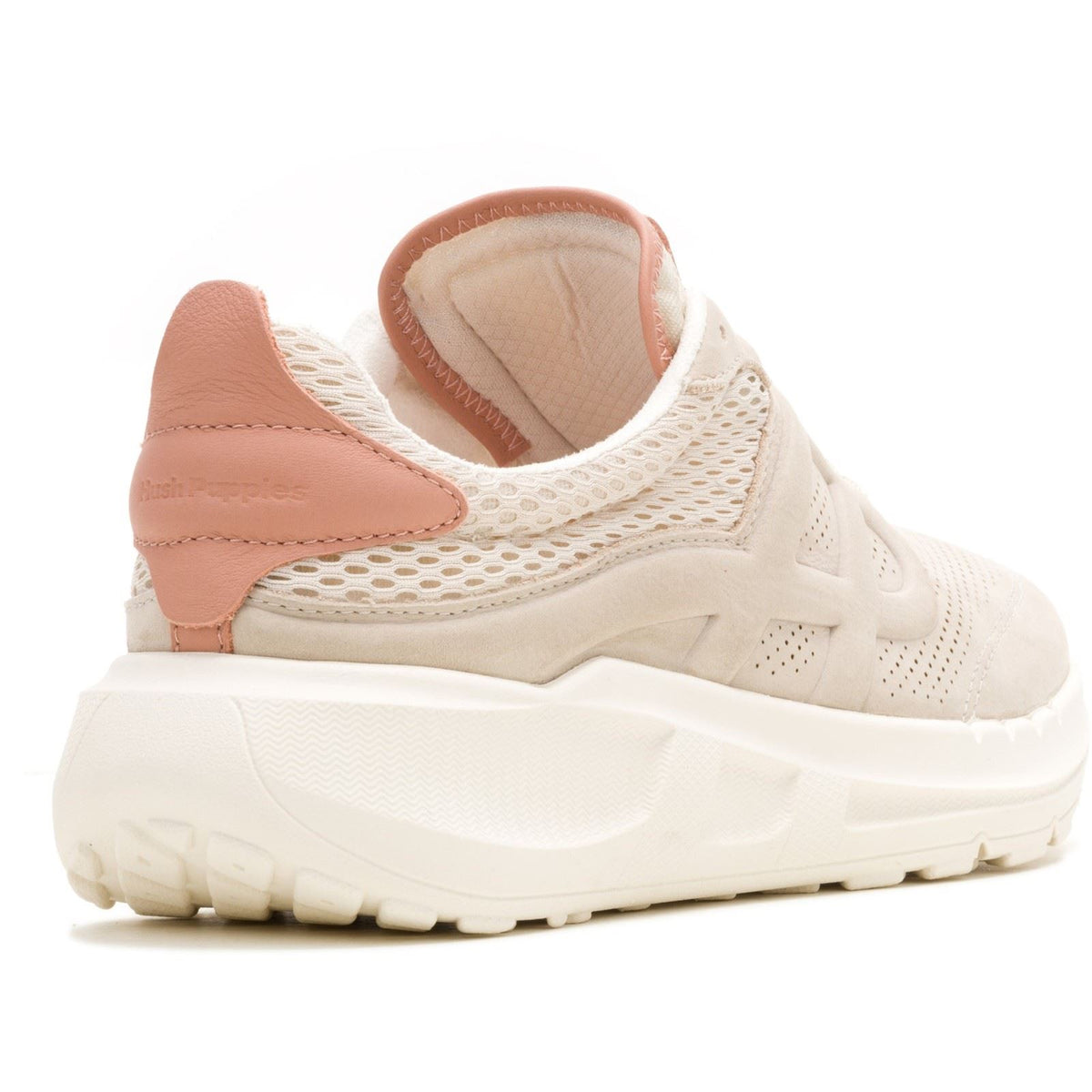 Hush Puppies Seventy8 Runner Suede Women's Stone Trainers