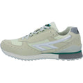 Hi-Tec Silver Shadow OG PU Suede Men's Silver/Grey/Green Trainers
