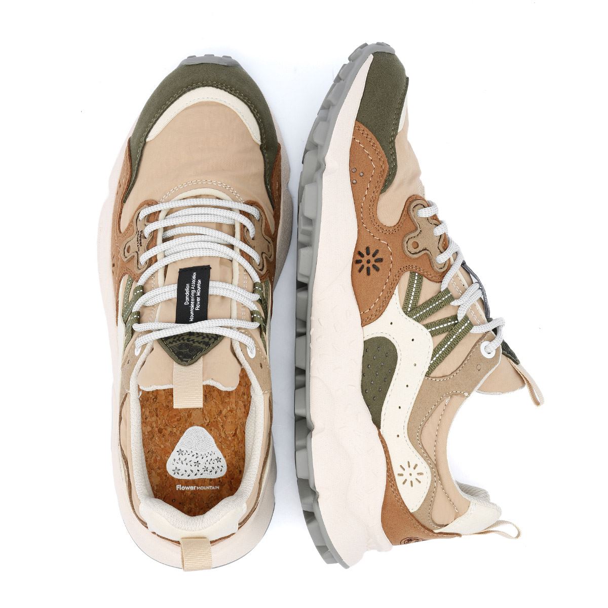 Flower Mountain Yamano 3 Men's Beige Trainers