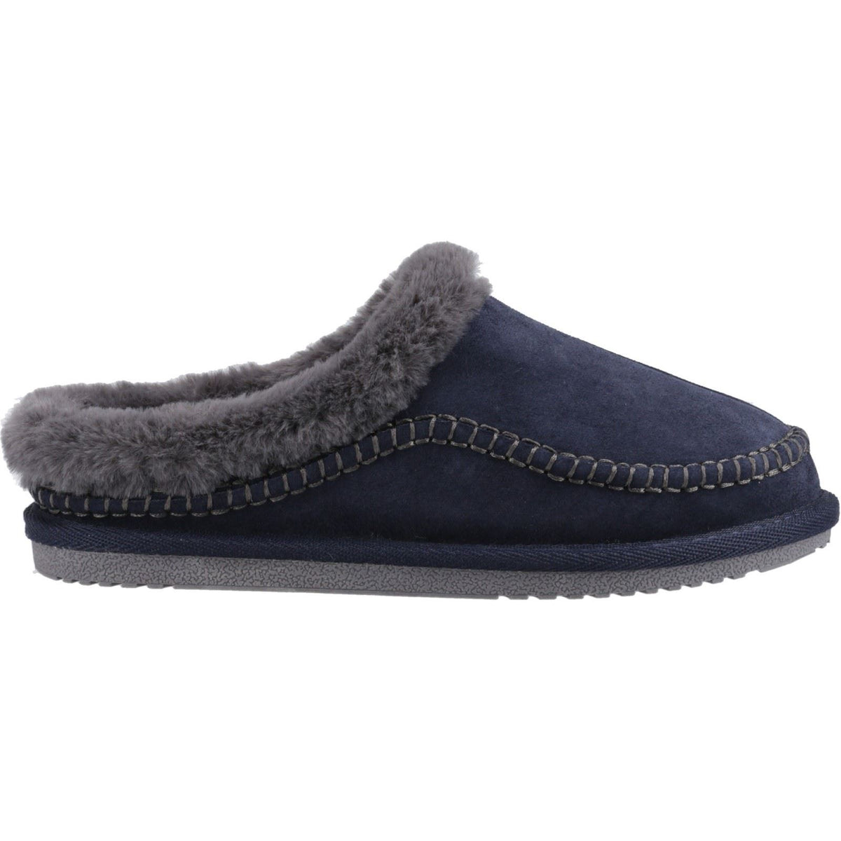 Hush Puppies Anika Suede Women's Navy Slippers