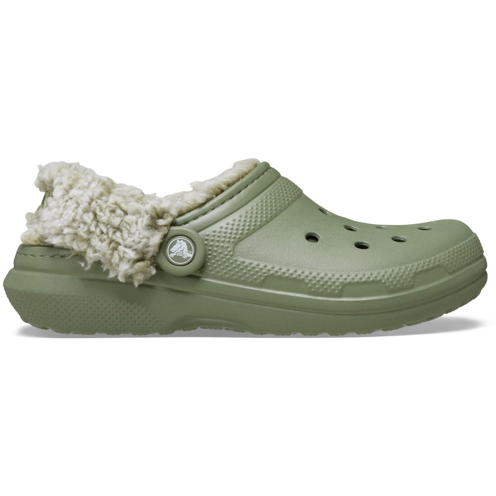 Crocs Classic Fleece Lined Textile Blend Men's Cargo Clogs
