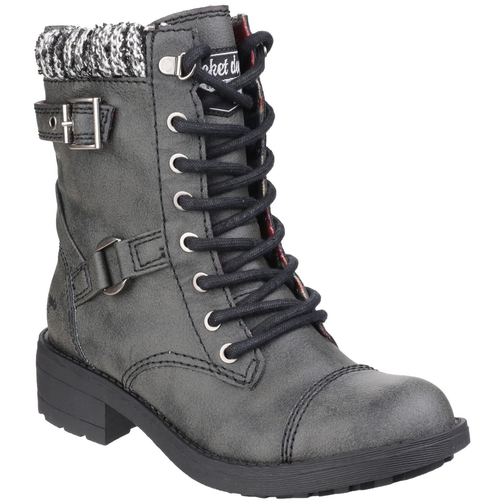 Rocket Dog Thunder Galaxy Synthetic Women's Black Boots