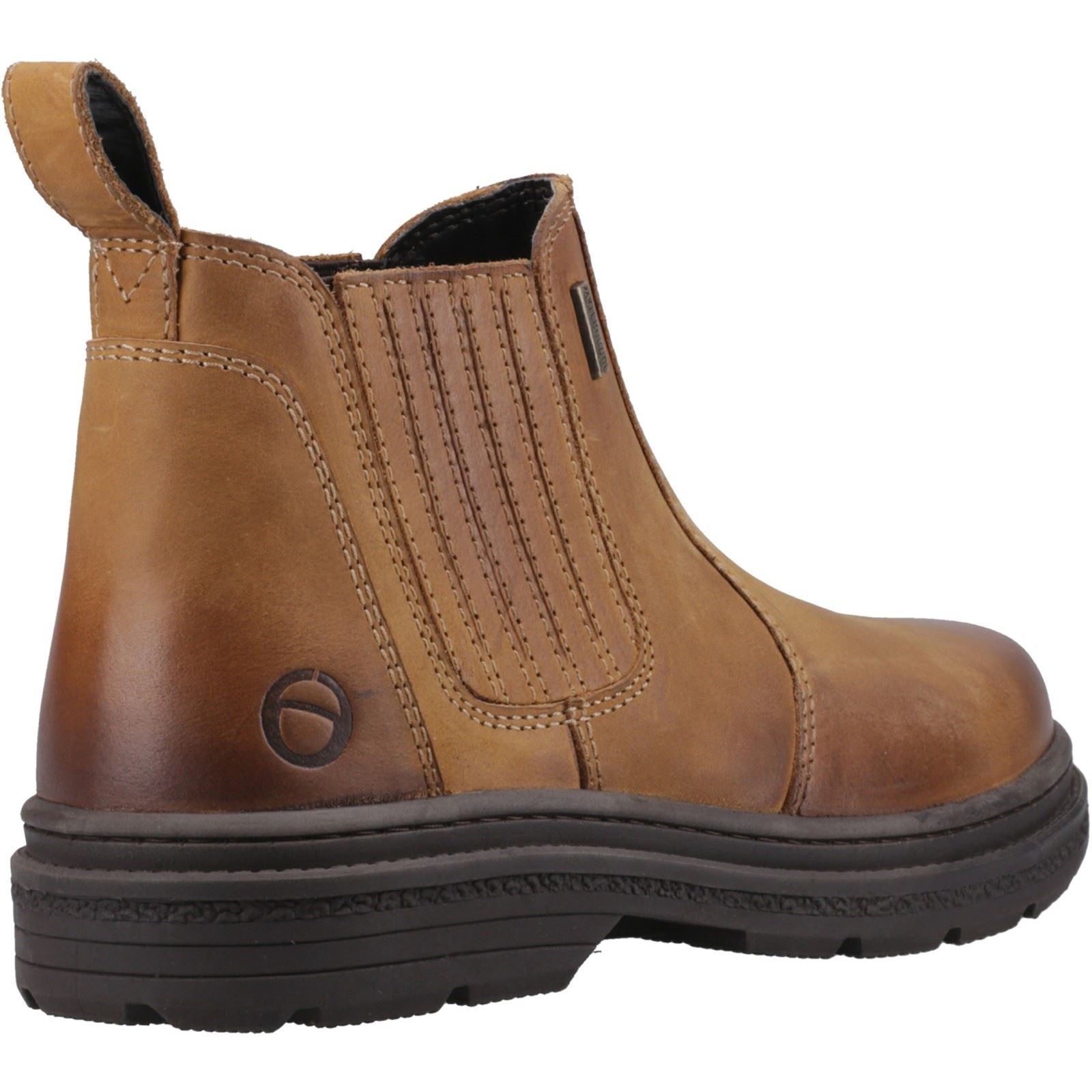 Cotswold Bisley Leather Men's Tan Ankle Boots