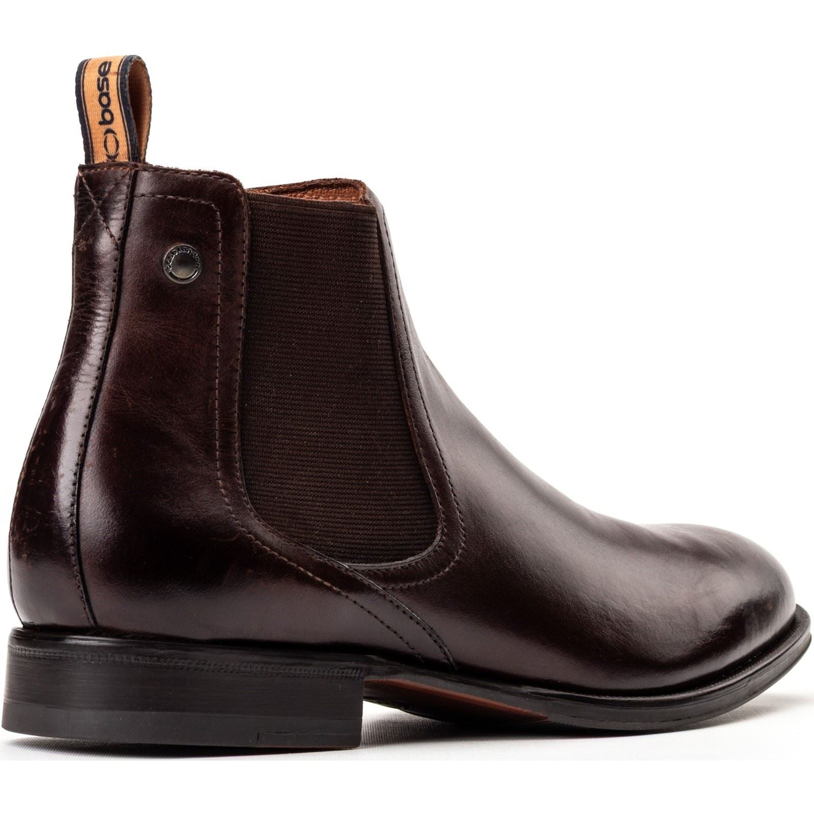 Base London Whittle Leather Men's Burnt Brown Boots