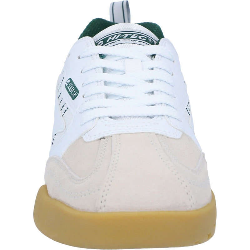 Hi-Tec Squash trainer Textile/Leather White Trainers