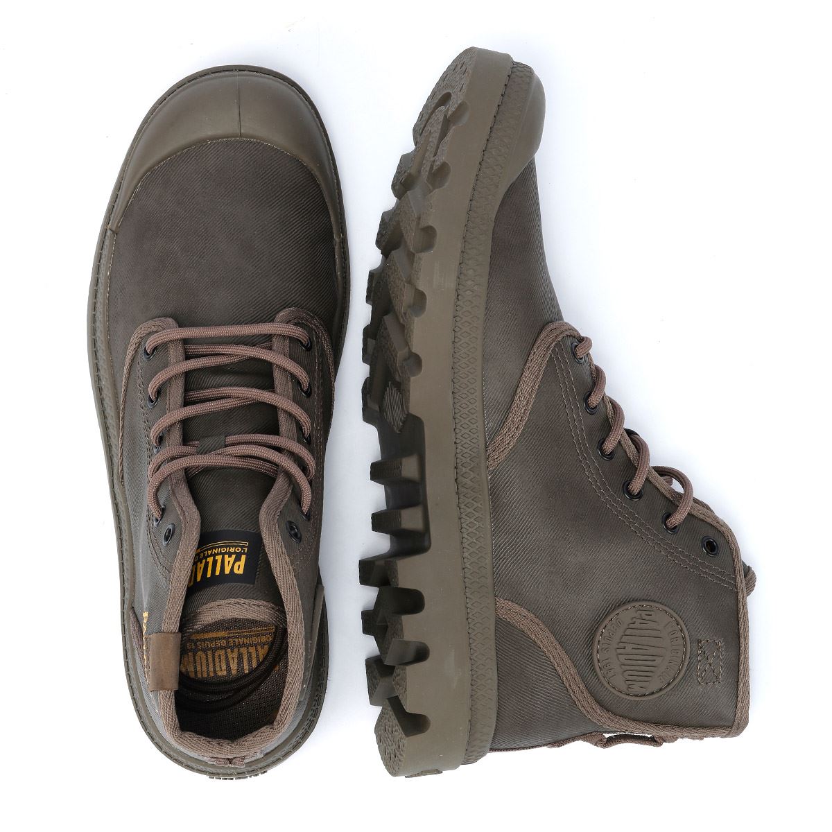 Palladium Pampa HI Wax Major Brown Boots