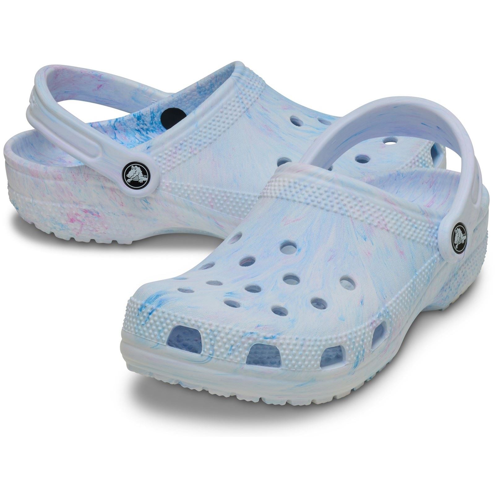 Crocs Classic Marbled EVA Women's Oxygen Clogs
