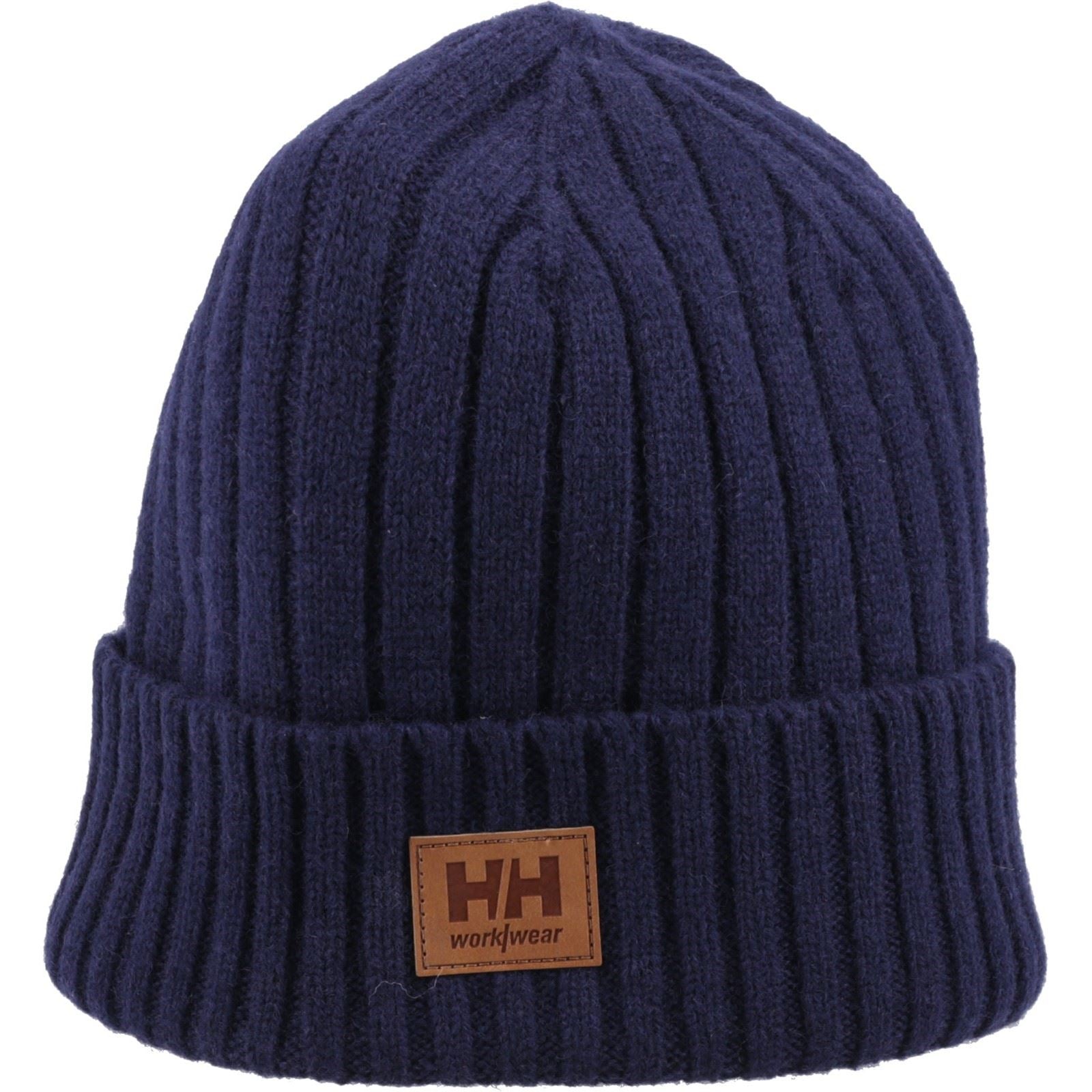 Helly Hansen Workwear Classic Wool Cuff Blue Beanie Hat