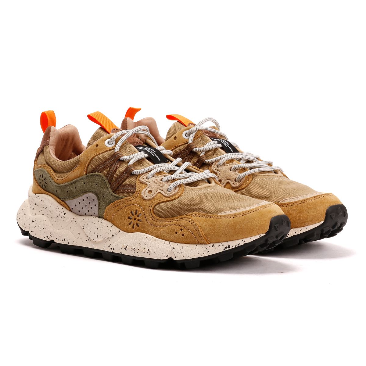 Flower Mountain Yamano 3 Men's Khaki/Green Trainers