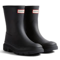 Hunter Downpour Short Boot Rubber Women's Black Wellington Boots