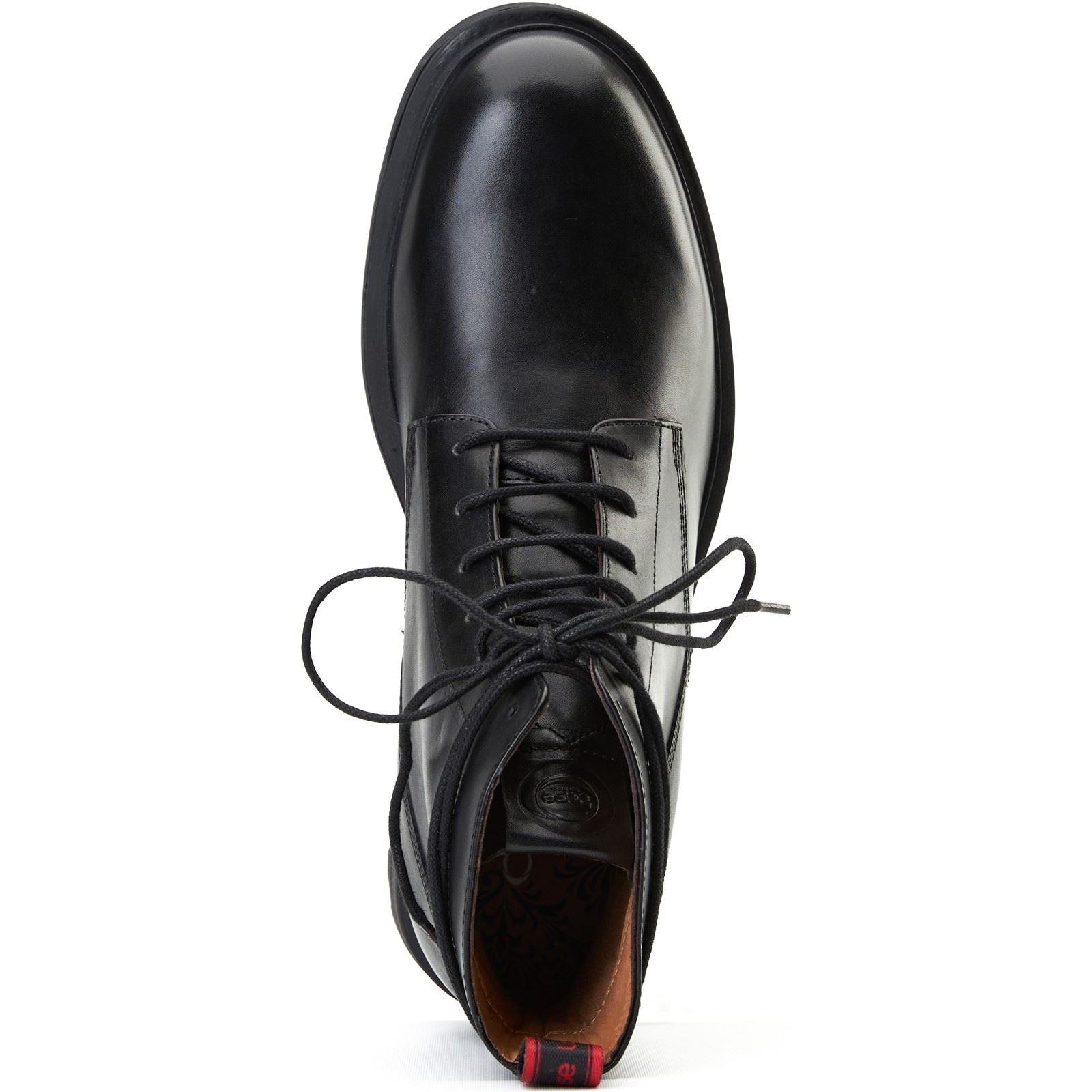 Base London Brunel Leather Men's Black Ankle Boots