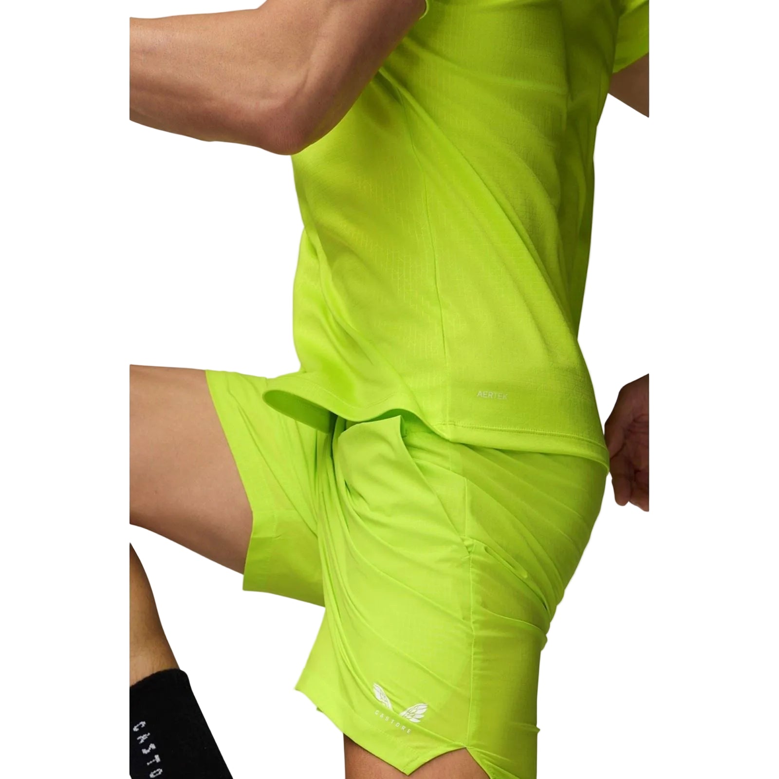 Castore Adapt T-Shirt Polyester Men's Green Activewear T-Shirts