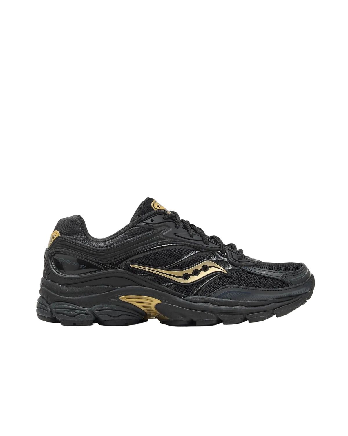 Saucony Progrid Omni 9 Armor Men's Black/Gold Trainers
