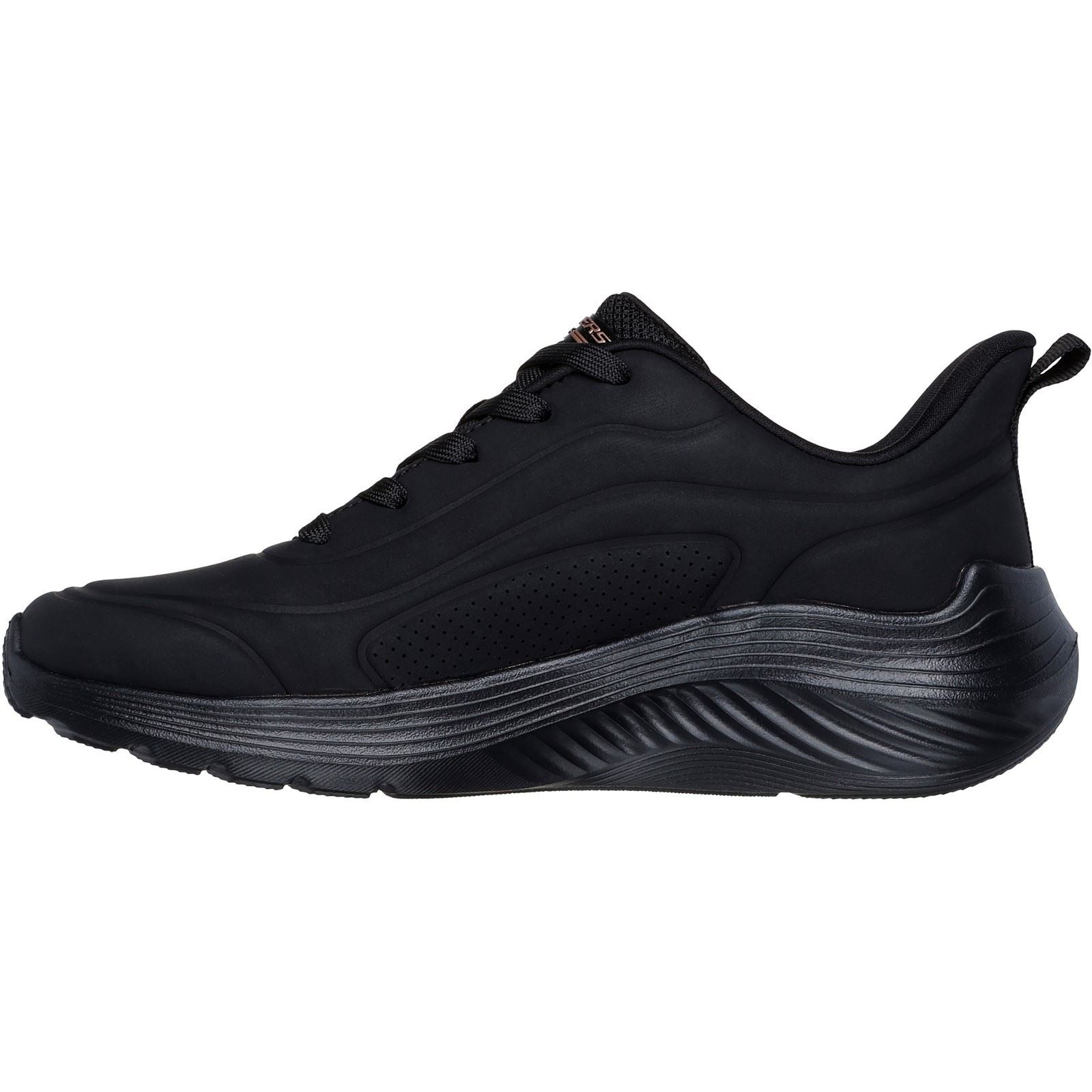 Skechers BOBS Sport Squad Waves Just Wading Synthetic Women's Black Trainers