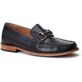 Base London Madison Leather Men's Black Loafers