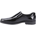 Hush Puppies Brody Leather Men's Black Slip-On Shoes