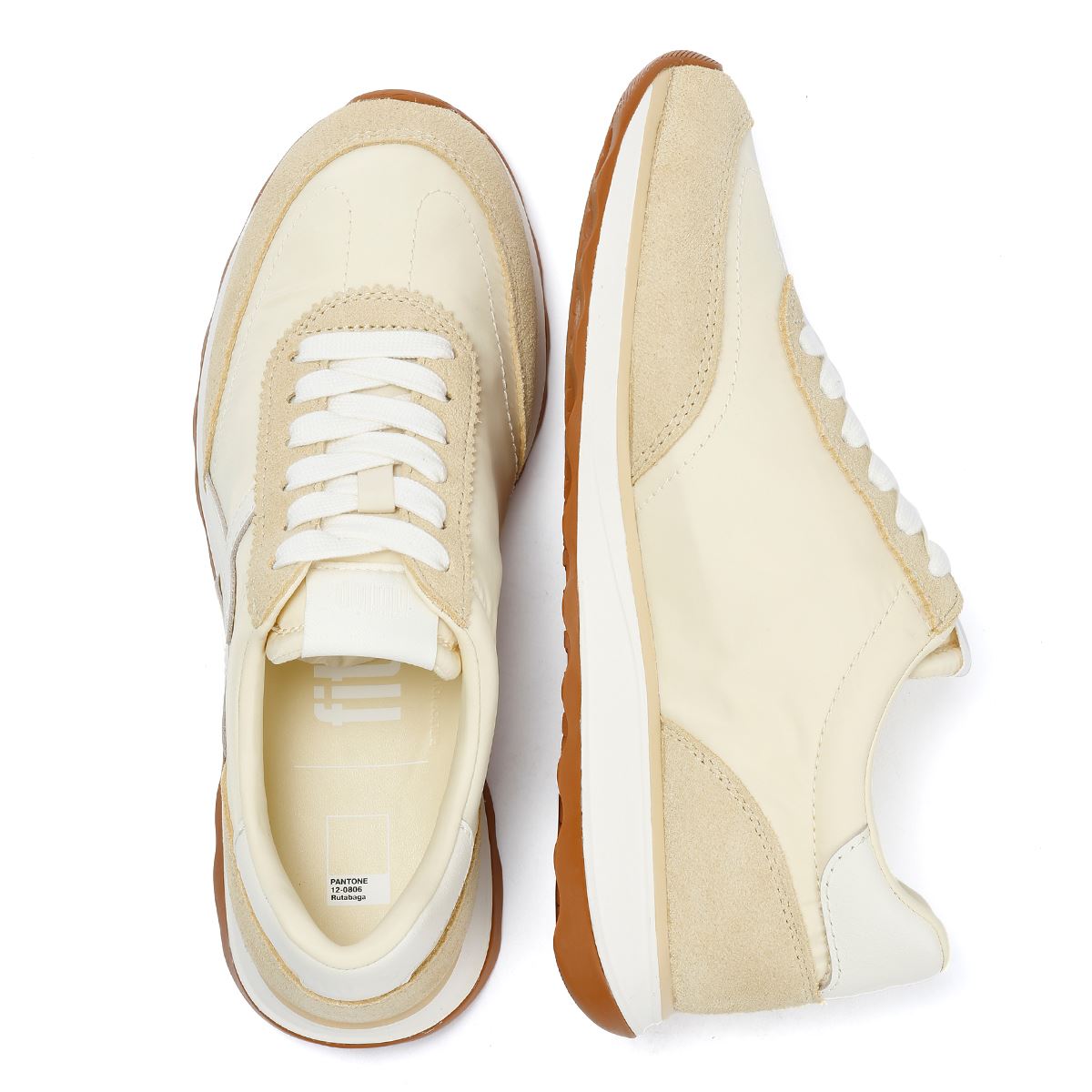 FitFlop RETRO-Q X PANTONE Suede Trainers