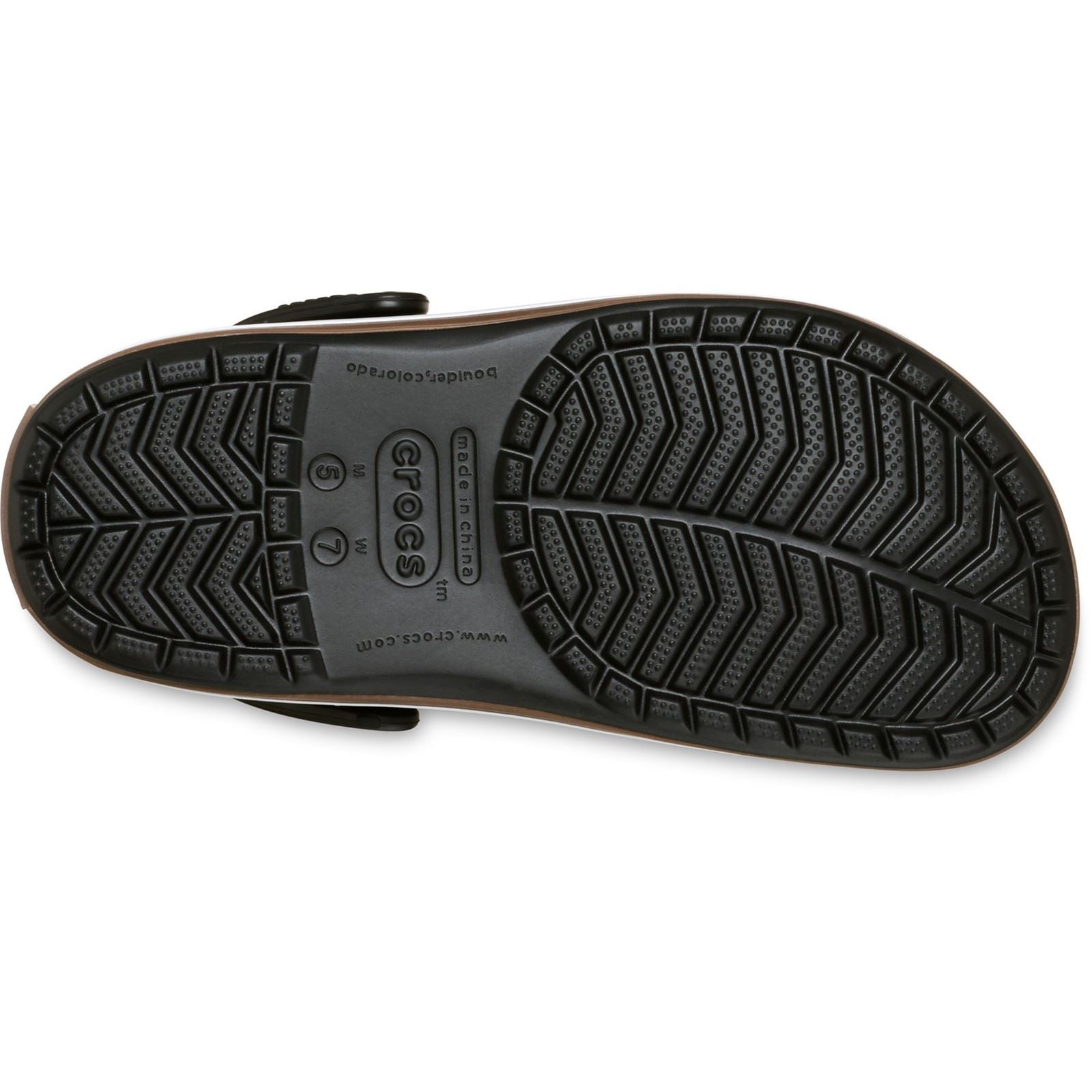Crocs Crocband Gum EVA Men's Black Clogs