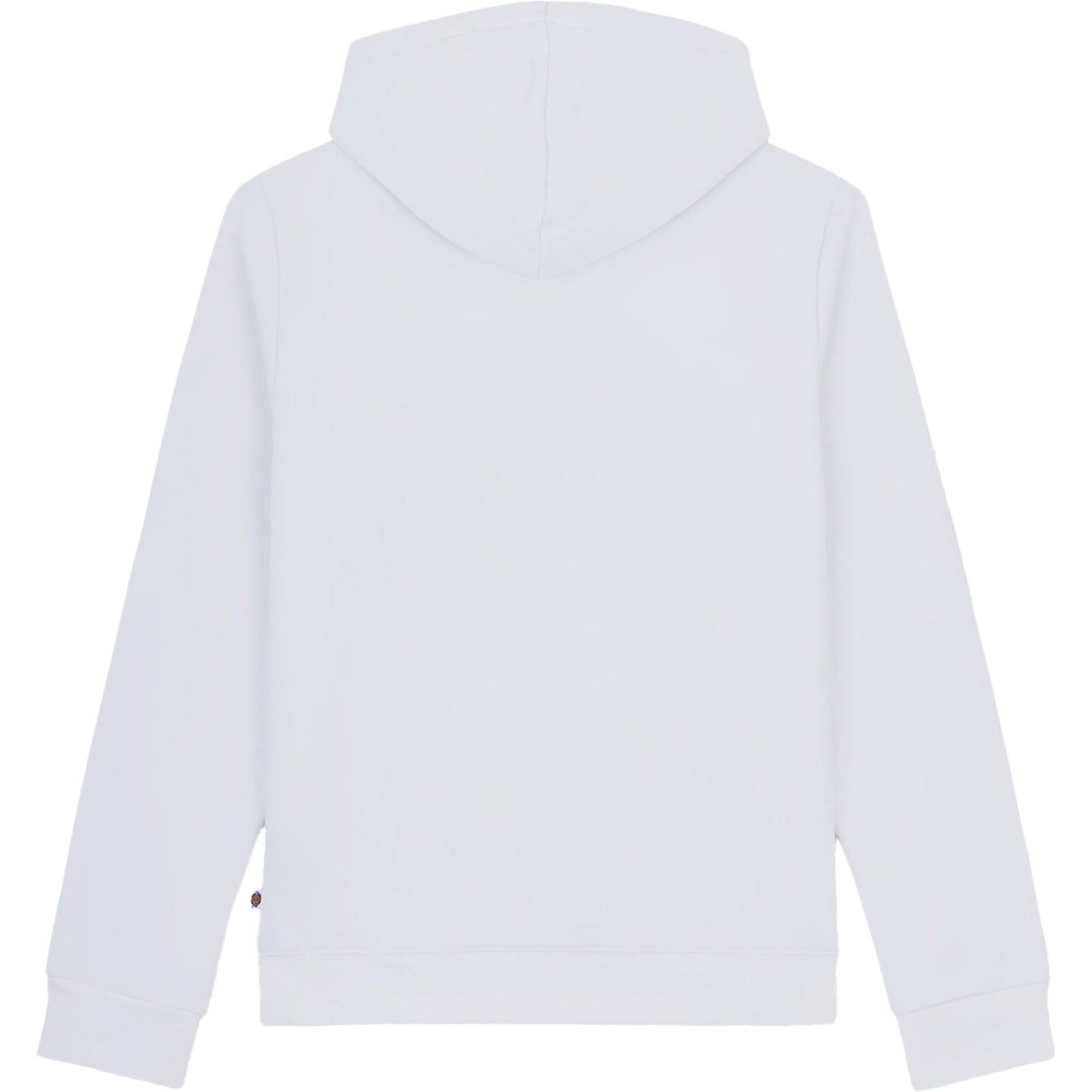 Dickies Icon Logo Synthetic White Hooded Sweatshirt