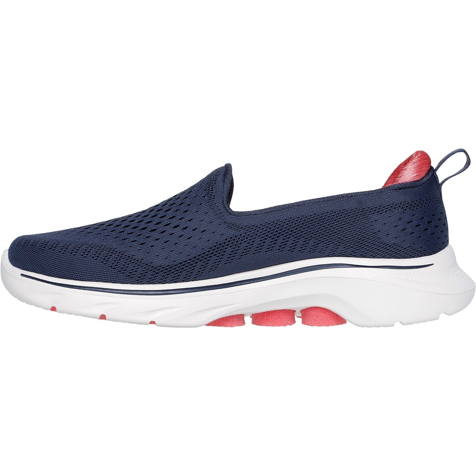 Skechers GO WALK 7 - Vina Textile Women's Navy/Coral Trainers