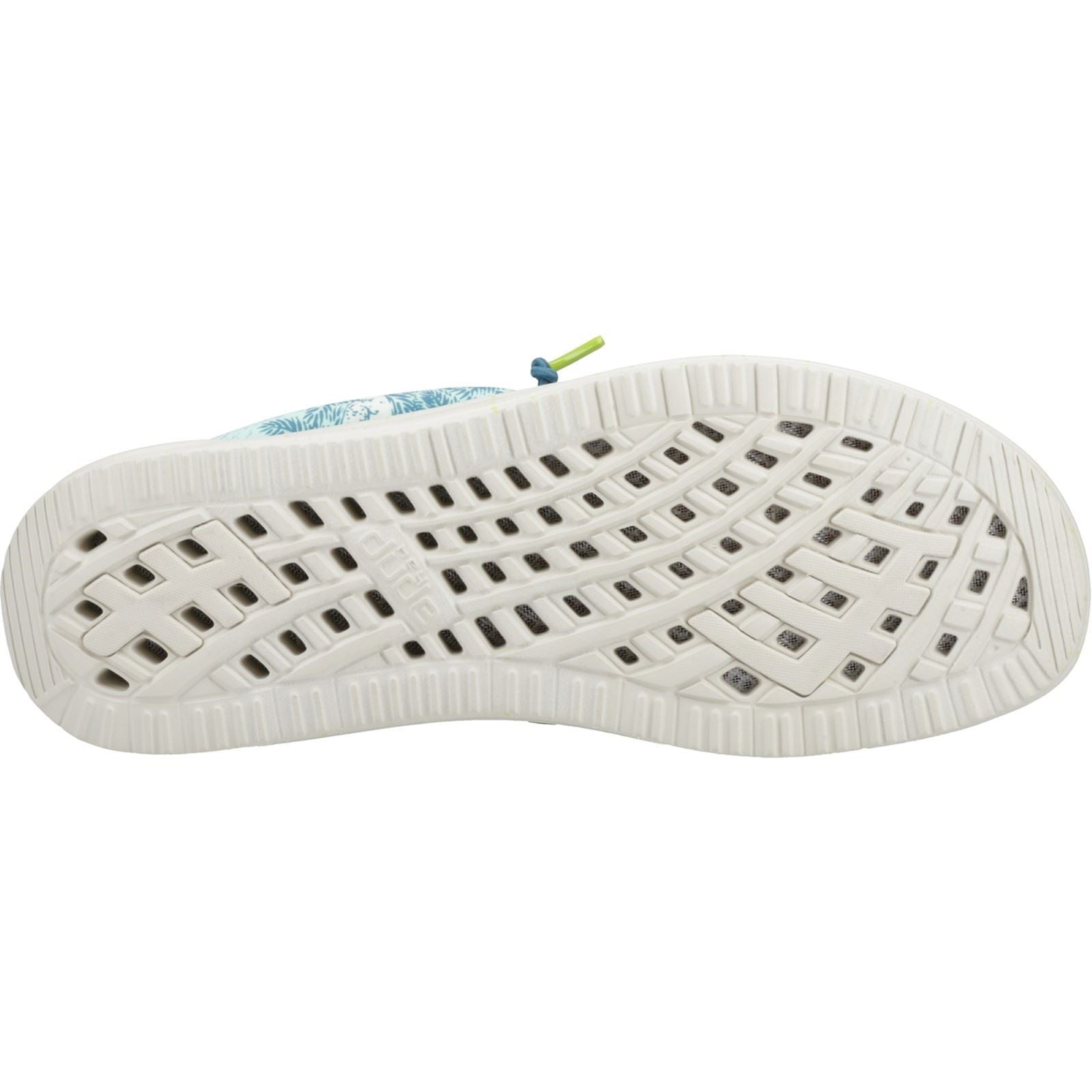 HEYDUDE Wally H2O Tropical Nylon Men's Blue Tropical Shoes