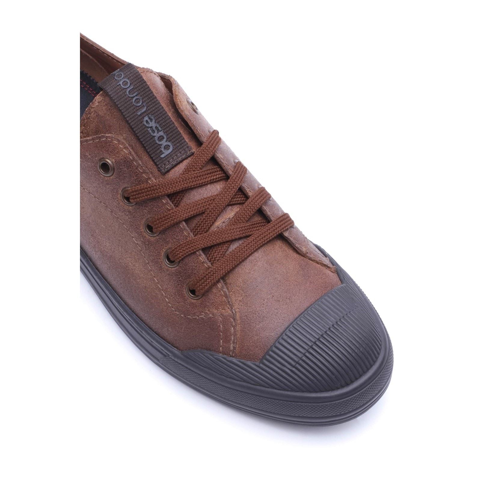 Base London Volt Leather Men's TAN Lace-Up Shoes