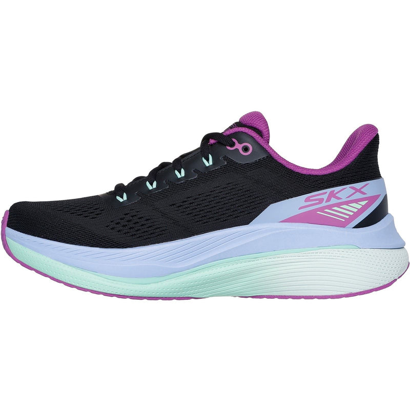 Skechers Performance Max Cushioning Propulsion Textile Women's Black/Purple Trainers