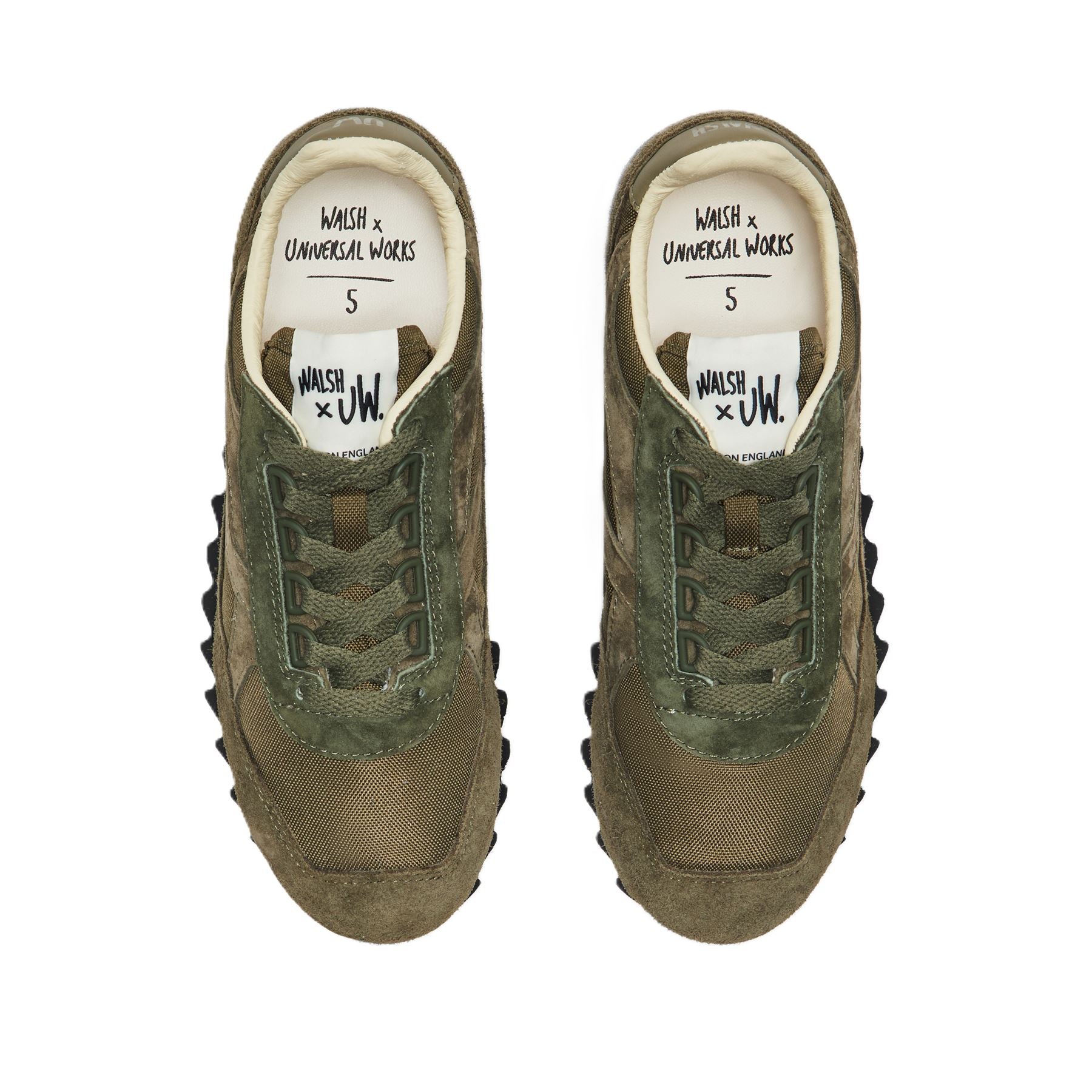 Walsh Ensign Men's Green Trainers