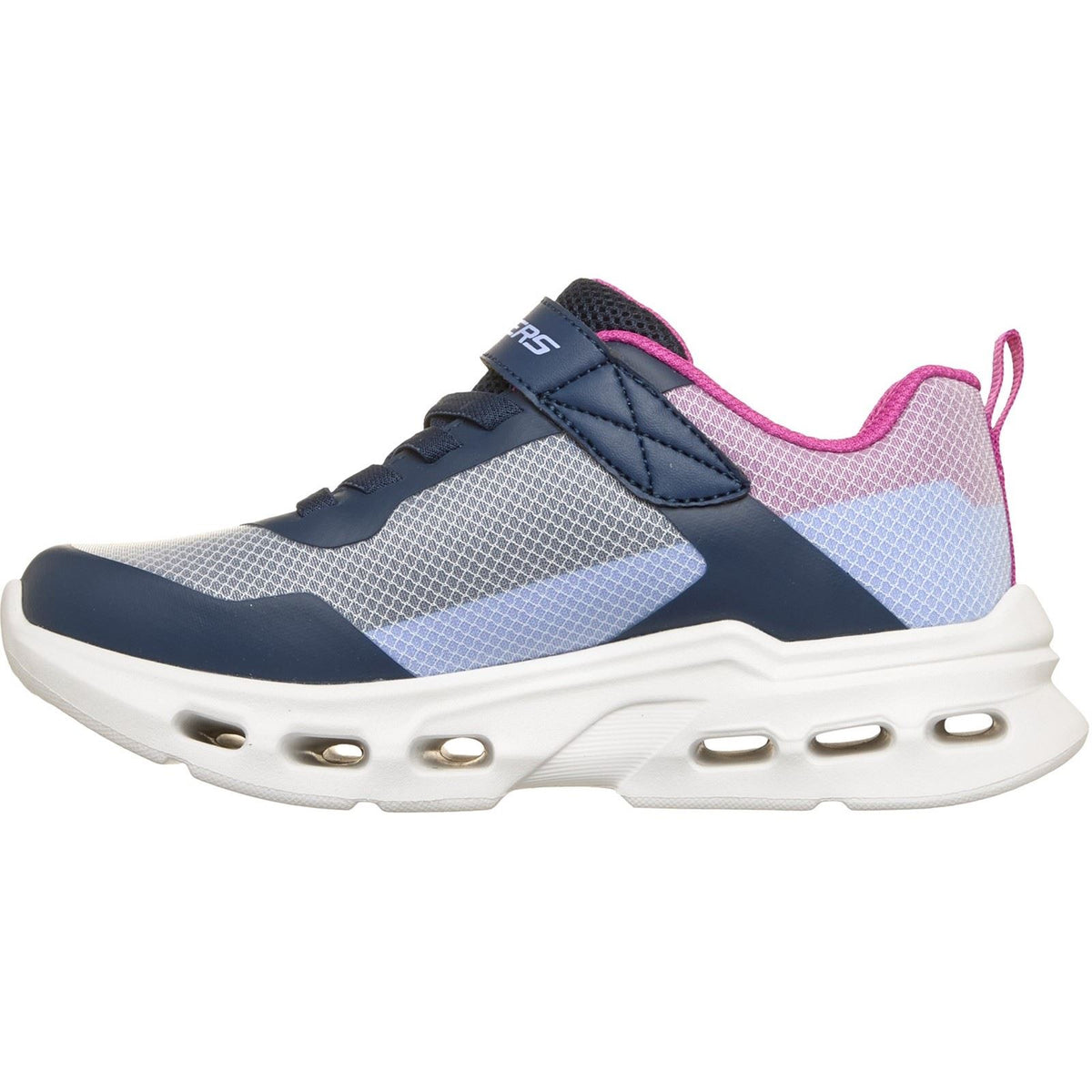 Skechers Glide-Step Drift Textile Navy/Multi Trainers