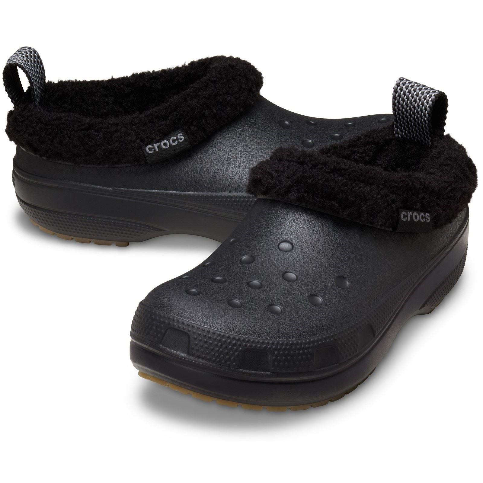 Crocs Classic Lined Shorty Thermoplastic Black Clogs