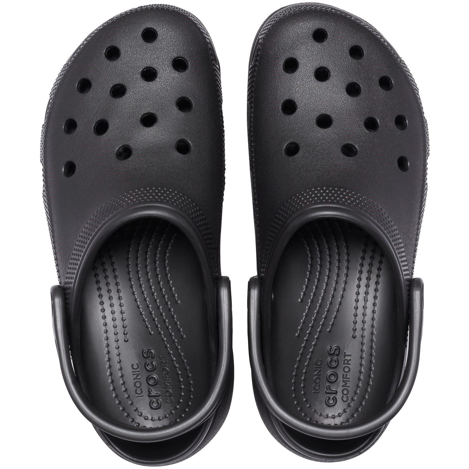 Crocs Classic Platform Synthetic Women's Black Clogs