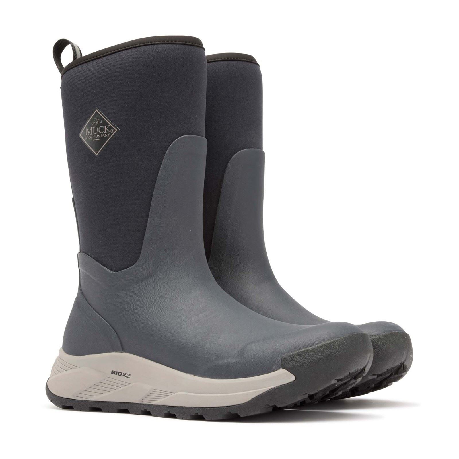 Muck Boots Outmax 12" Rubber Men's Black Wellington Boots