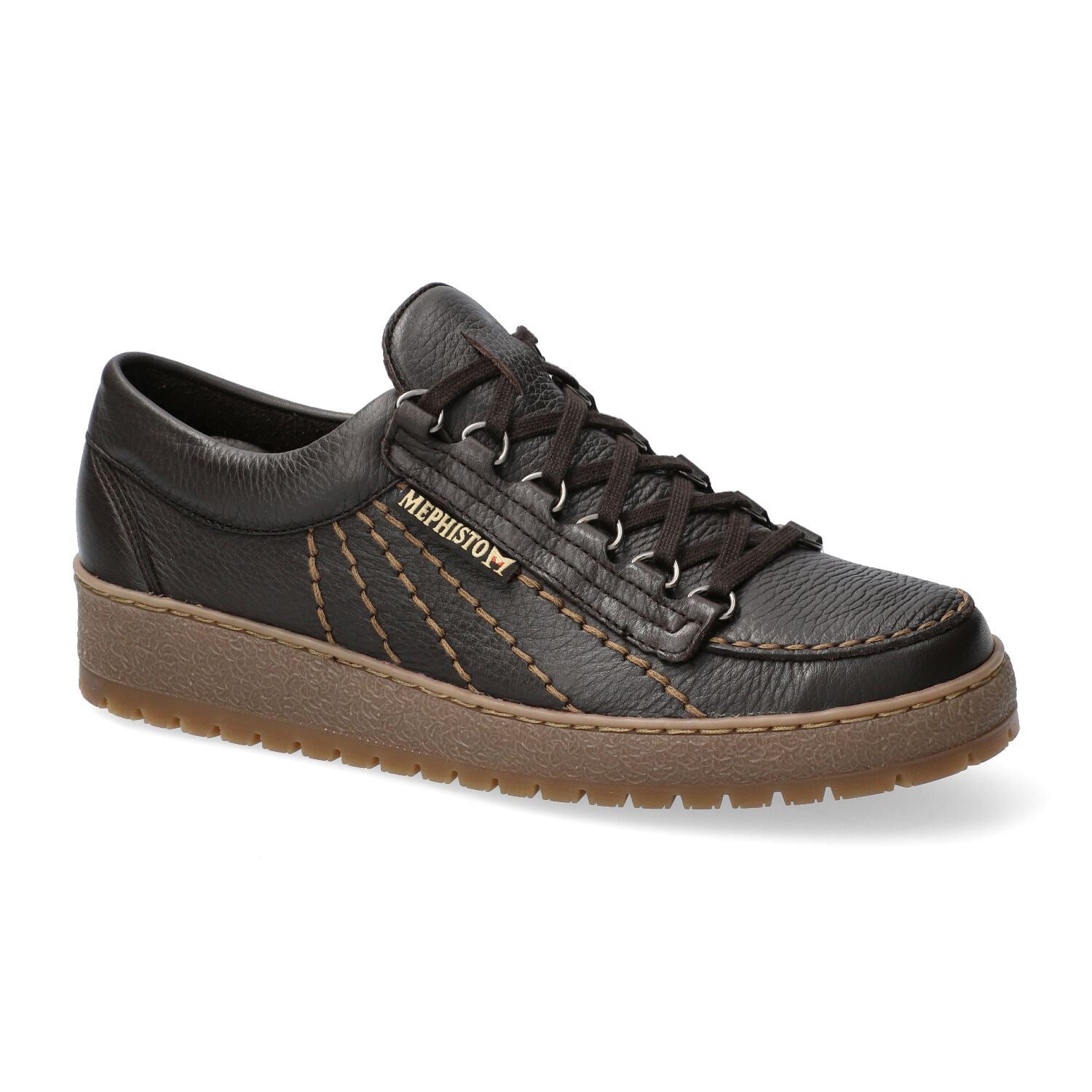 Mephisto Rainbow Oregon 1351 Leather Men's Dark Brown Shoes