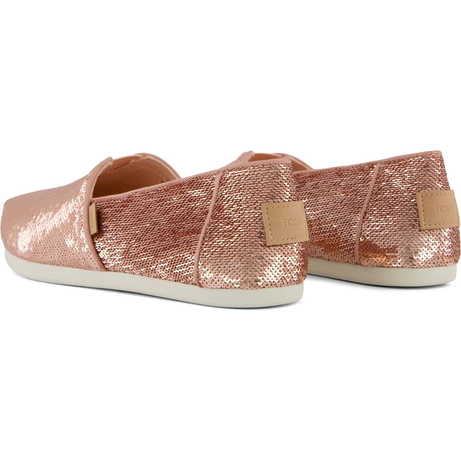 TOMS Alpargata Sequins Textile Women's Rose Espadrilles