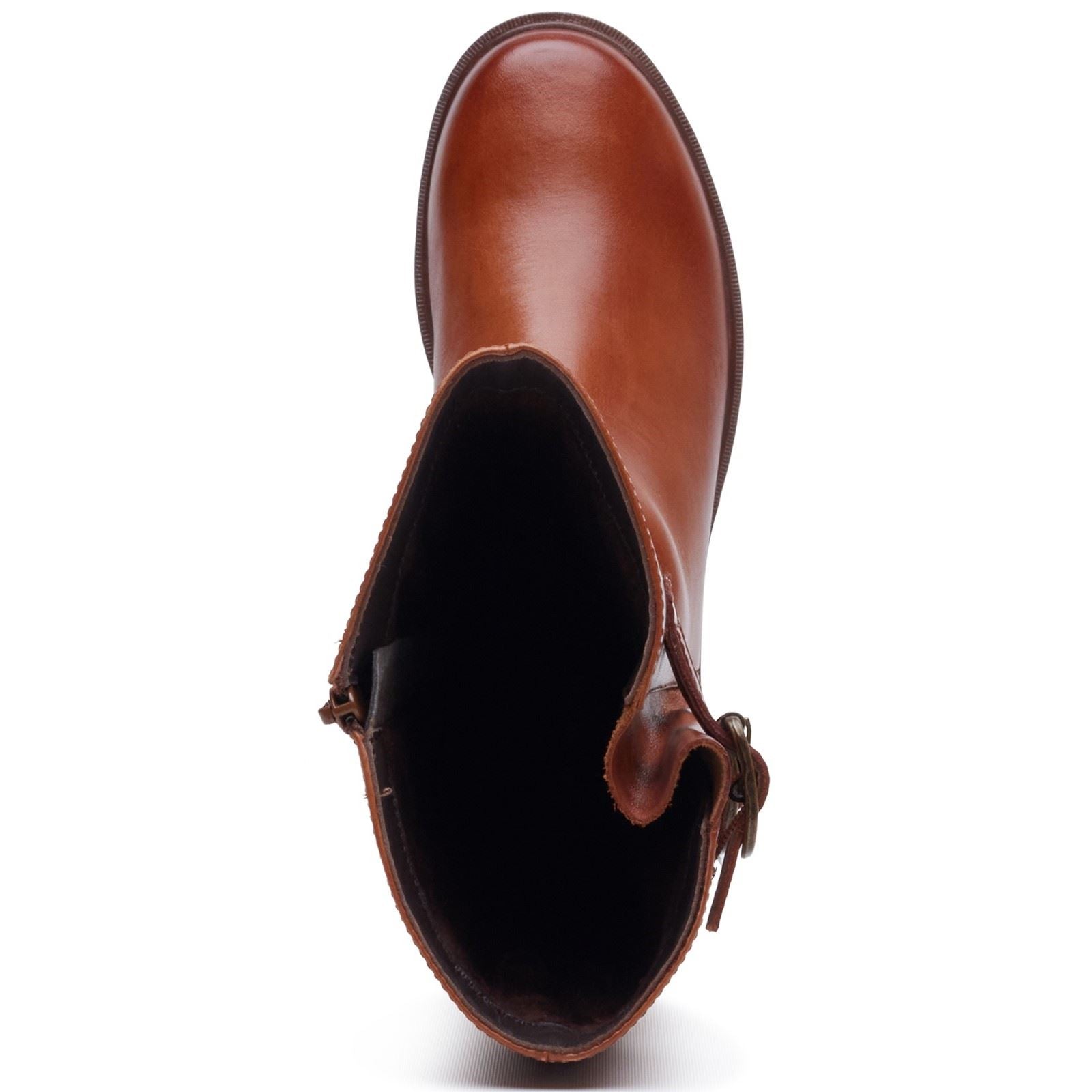 Hush Puppies Tallulah Leather Women's Tan Boots