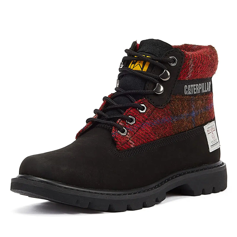 Black 2024 caterpillar boots