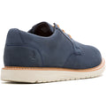 Hush Puppies Jenson Oxford Leather Men's Navy Lace-Up Shoes