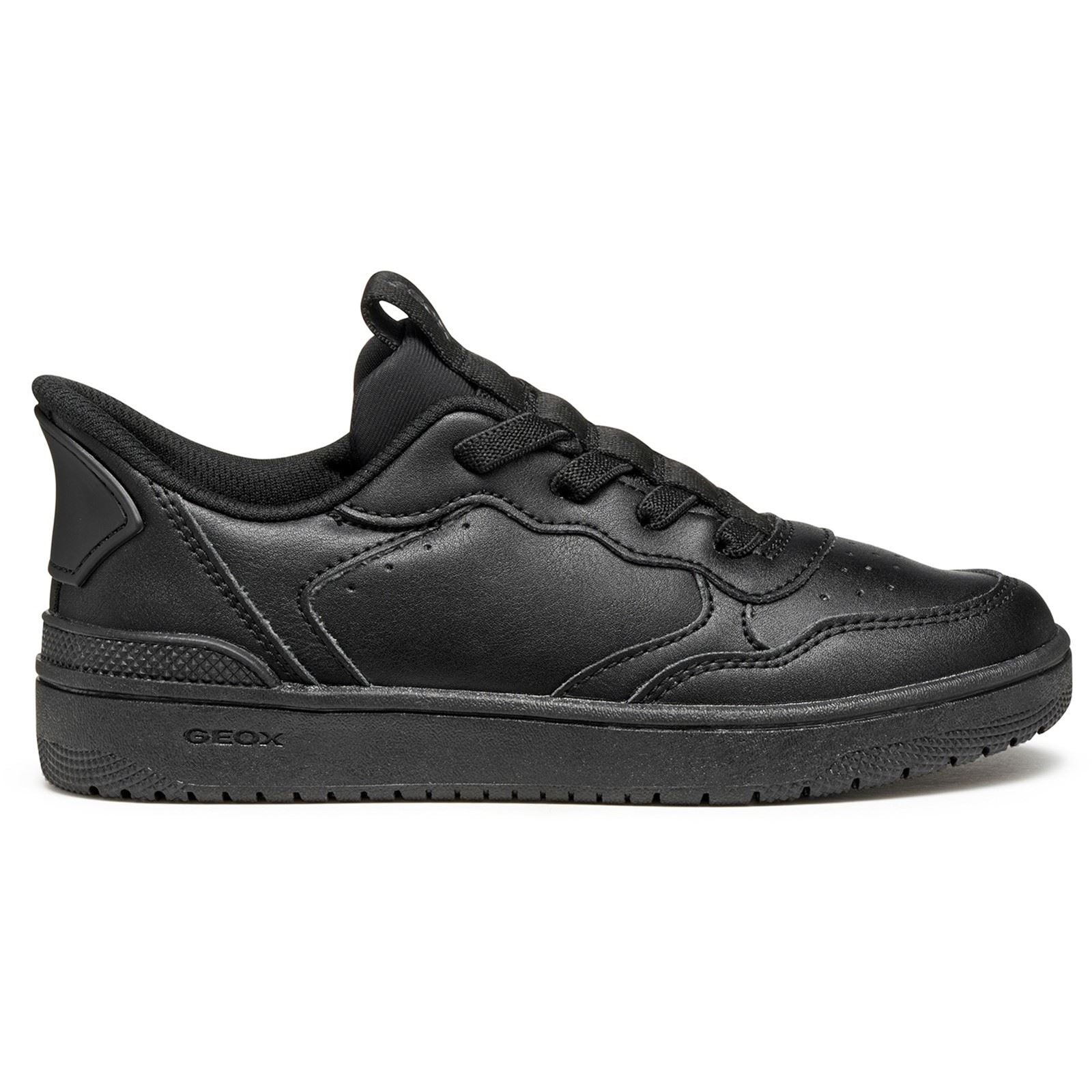 Geox J Washiba Fast In Black Trainers